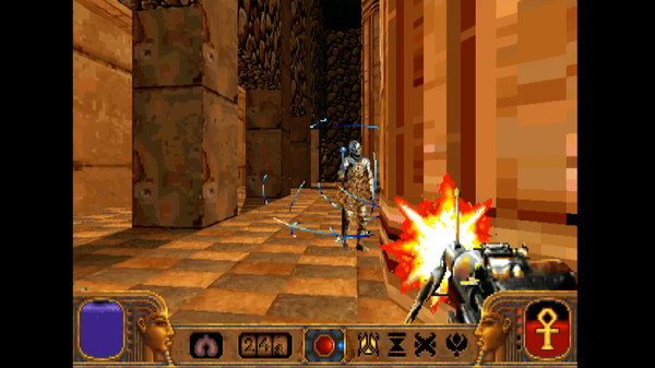 PowerSlave (DOS Classic Edition) screenshot 1