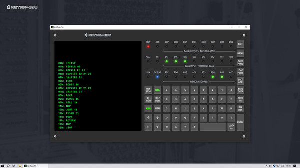 ASTRA-256 Assembler screenshot 2