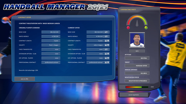 Handball Manager 2021 screenshot 7