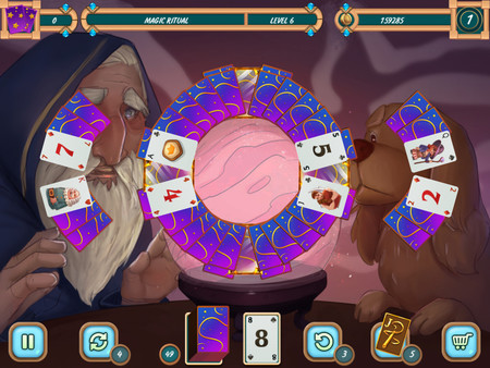 Sweet Solitaire: School Witch screenshot 6