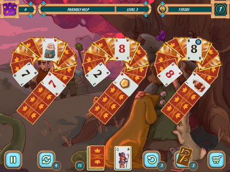 Sweet Solitaire: School Witch screenshot 3
