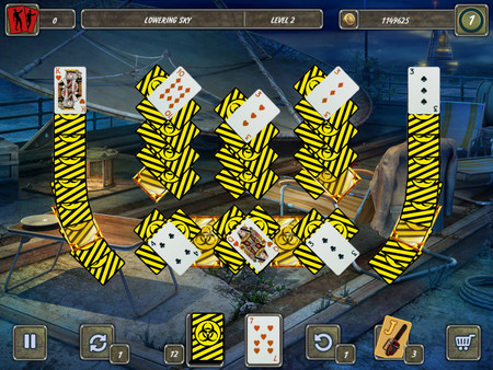 Dangerous Solitaire. Zombie Fever screenshot 3