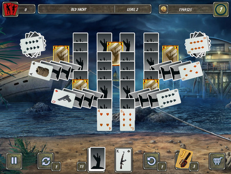 Dangerous Solitaire. Zombie Fever screenshot 2