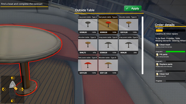 Yacht Mechanic Simulator screenshot 4