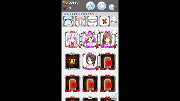 99 Anime Girls screenshot 2