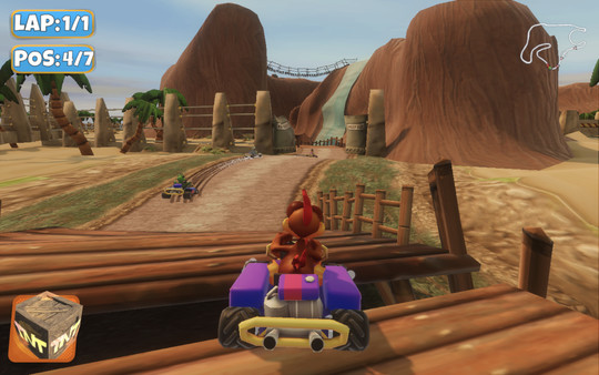 Moorhuhn Kart 2 screenshot 6