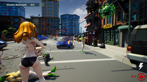 Hentai vs Virus: I Am Waifu screenshot 10