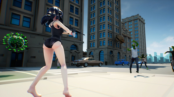 Hentai vs Virus: I Am Waifu screenshot 9