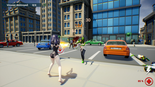 Hentai vs Virus: I Am Waifu screenshot 12