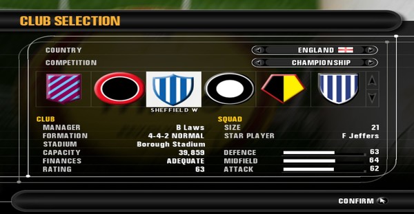 Premier Manager 10 screenshot 2