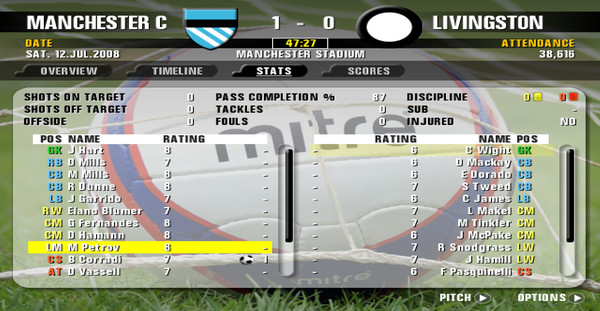 Premier Manager 09 screenshot 8