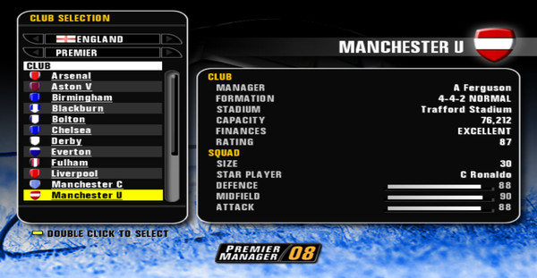Premier Manager 08 screenshot 9