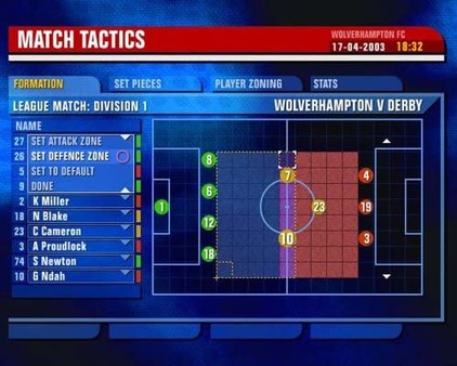 Premier Manager 03/04 screenshot 10