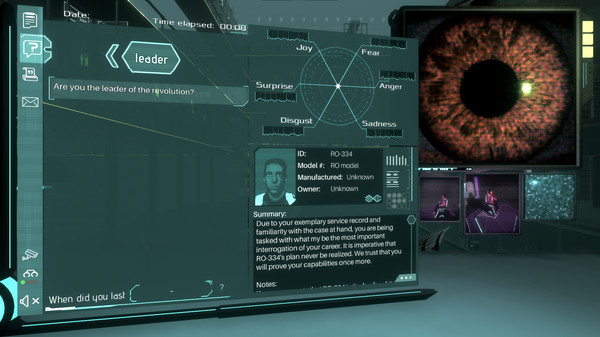 Silicon Dreams  |  cyberpunk interrogation screenshot 8