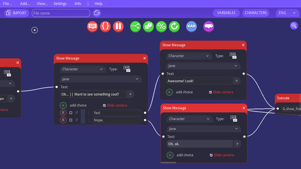Dialogue Designer screenshot 1
