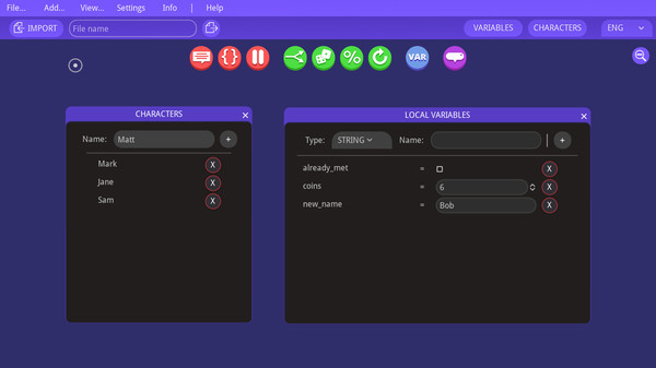 Dialogue Designer screenshot 2