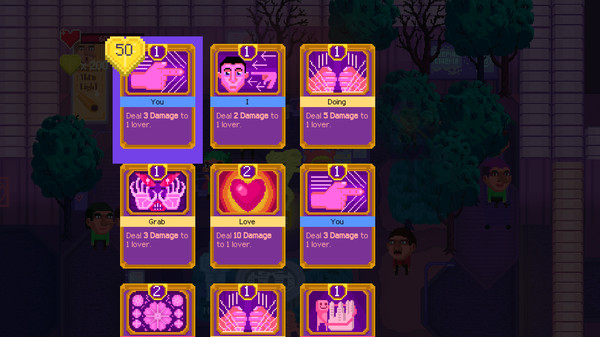 Fight with love - deckbuilder datingsim screenshot 10