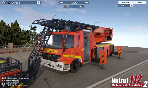 Notruf 112 - Die Feuerwehr Simulation 2: Showroom screenshot 1