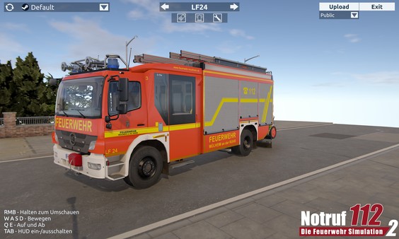 Notruf 112 - Die Feuerwehr Simulation 2: Showroom screenshot 3