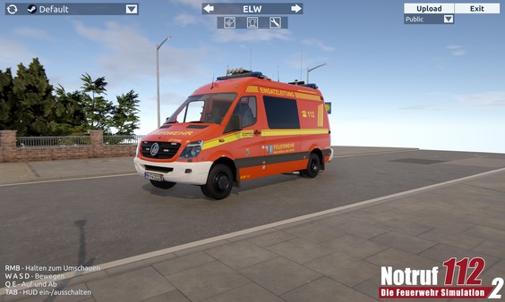 Notruf 112 - Die Feuerwehr Simulation 2: Showroom screenshot 2