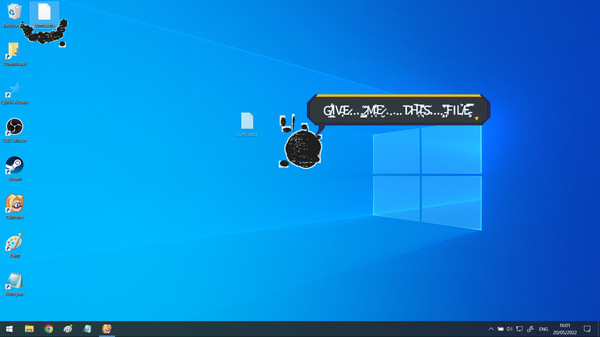 Outcore: Desktop Adventure screenshot 1
