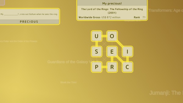 Mini Words: Top Movies screenshot 5