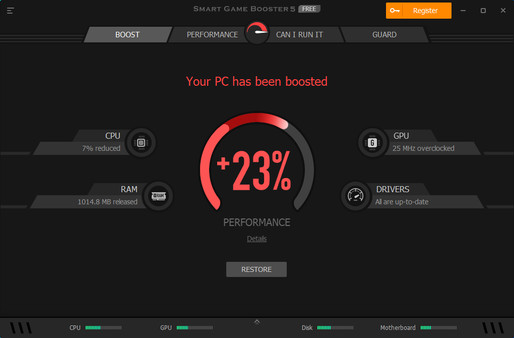 Smart Game Booster screenshot 1