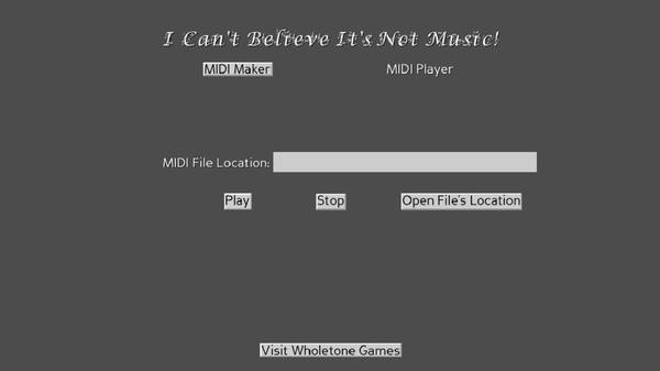 I Can't Believe It's Not Music! screenshot 2