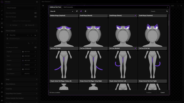 Mannequin Character Generator screenshot 6