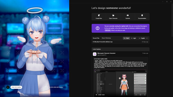 Mannequin Character Generator screenshot 1