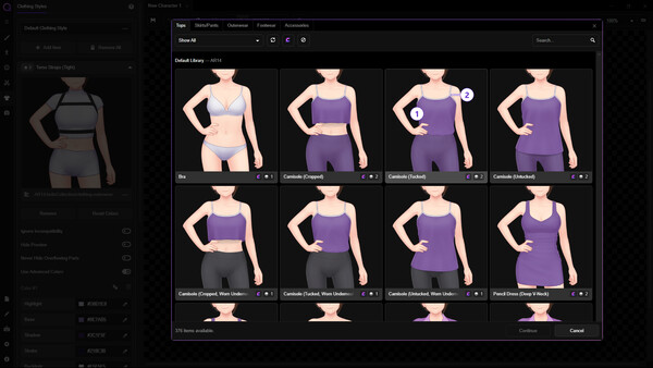 Mannequin Character Generator screenshot 4