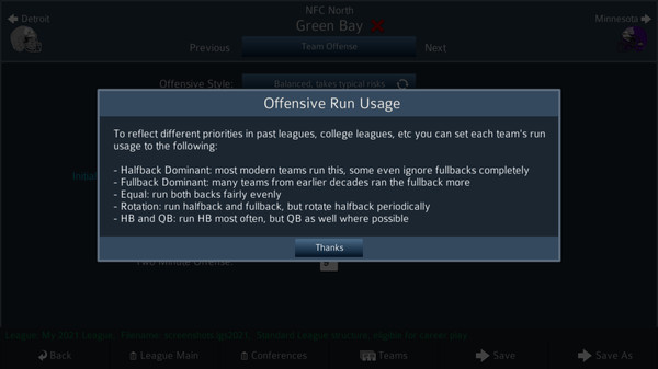 Pro Strategy Football 2021 screenshot 12