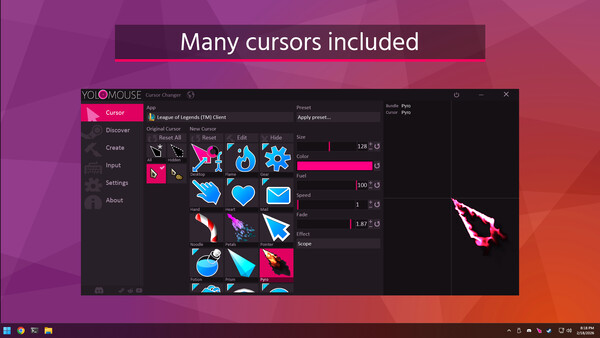 YoloMouse - Cursor Changer screenshot 1