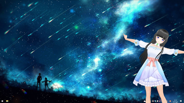 Desktop Kanojo screenshot 1