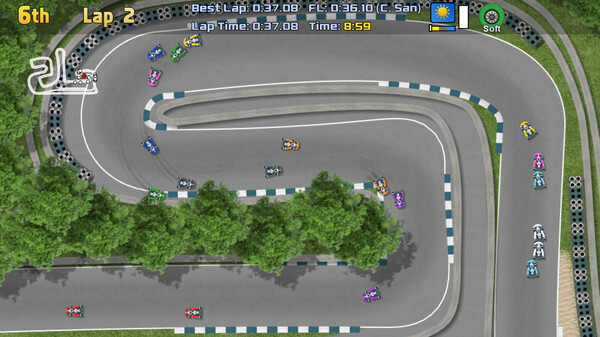 Ultimate Racing 2D 2 screenshot 8