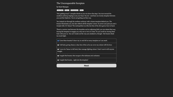 Pon Para and the Unconquerable Scorpion screenshot 3