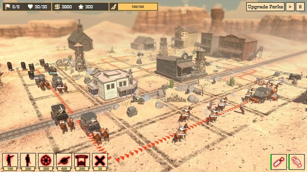 Defenders of the West screenshot 1