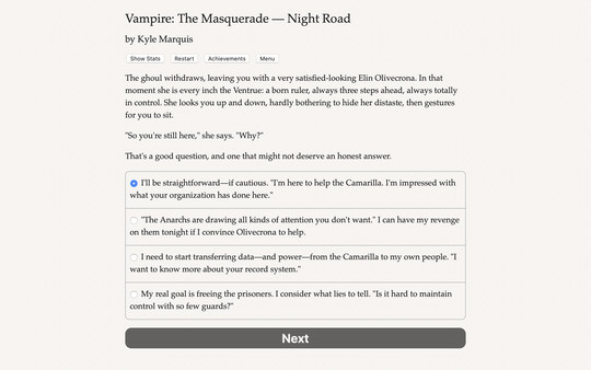 Vampire: The Masquerade — Night Road screenshot 6