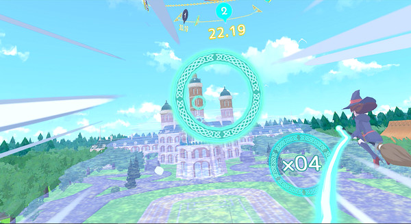 Little Witch Academia: VR Broom Racing screenshot 1