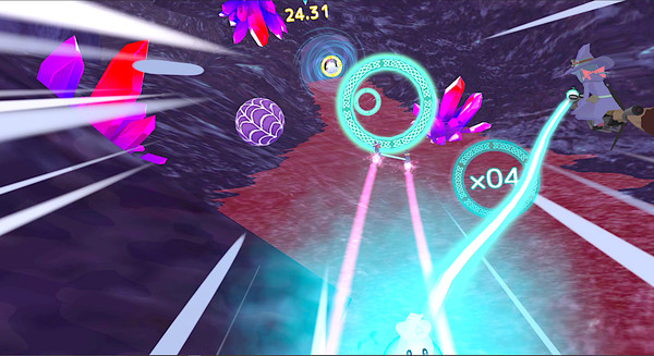 Little Witch Academia: VR Broom Racing screenshot 2