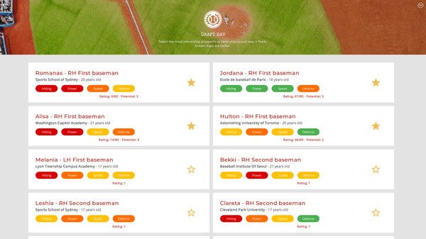 Astonishing Baseball Manager 20 screenshot 2