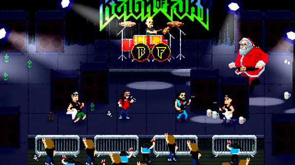 Headbangers in Holiday Hell screenshot 2