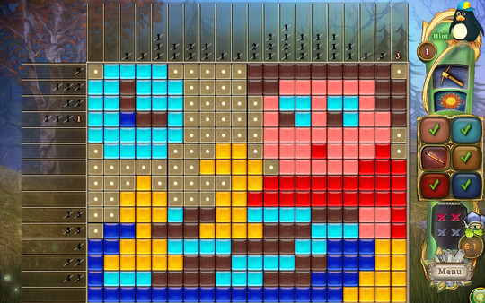 Fantasy Mosaics 33: Inventor's Workshop screenshot 2