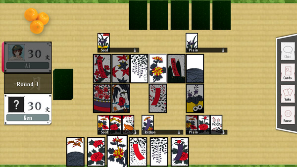 Bishoujo Battle Hanafuda Koi-Koi screenshot 1