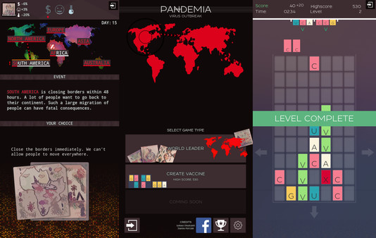 Pandemia: Virus Outbreak screenshot 1