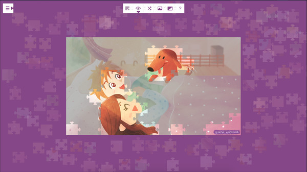 Lucky and a life worth living - a jigsaw puzzle tale screenshot 3