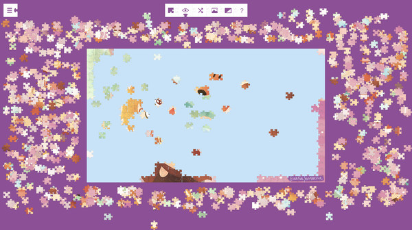 Lucky and a life worth living - a jigsaw puzzle tale screenshot 7