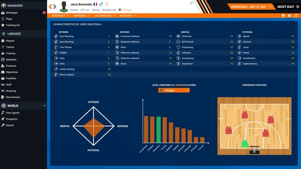 Pro Basketball Manager 2021 screenshot 1