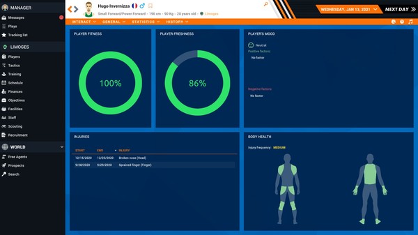 Pro Basketball Manager 2021 screenshot 2