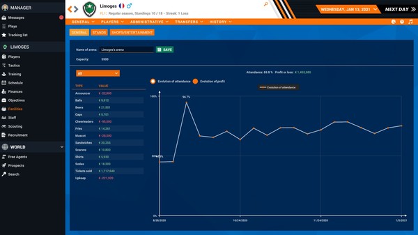 Pro Basketball Manager 2021 screenshot 7